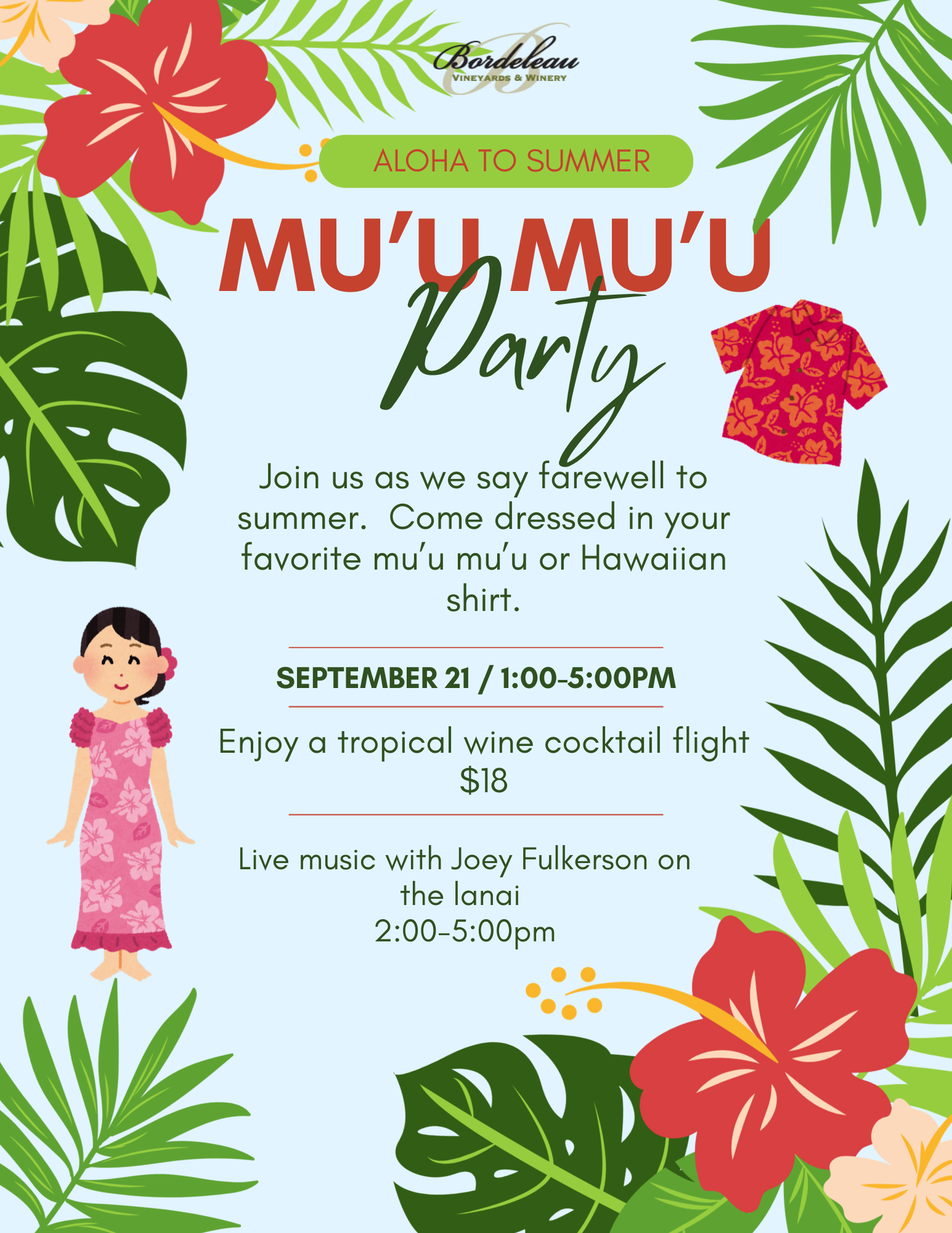 Mu'u Mu'u Party / Farewell to Summer
