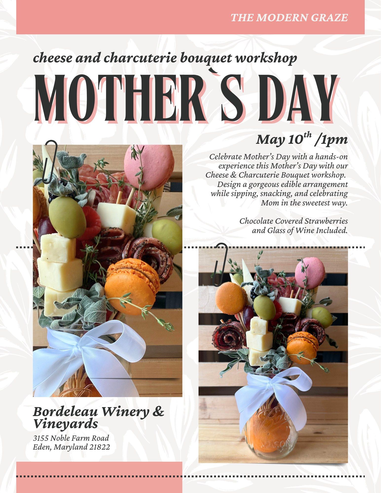 Mother's Day Charcuterie Workshop