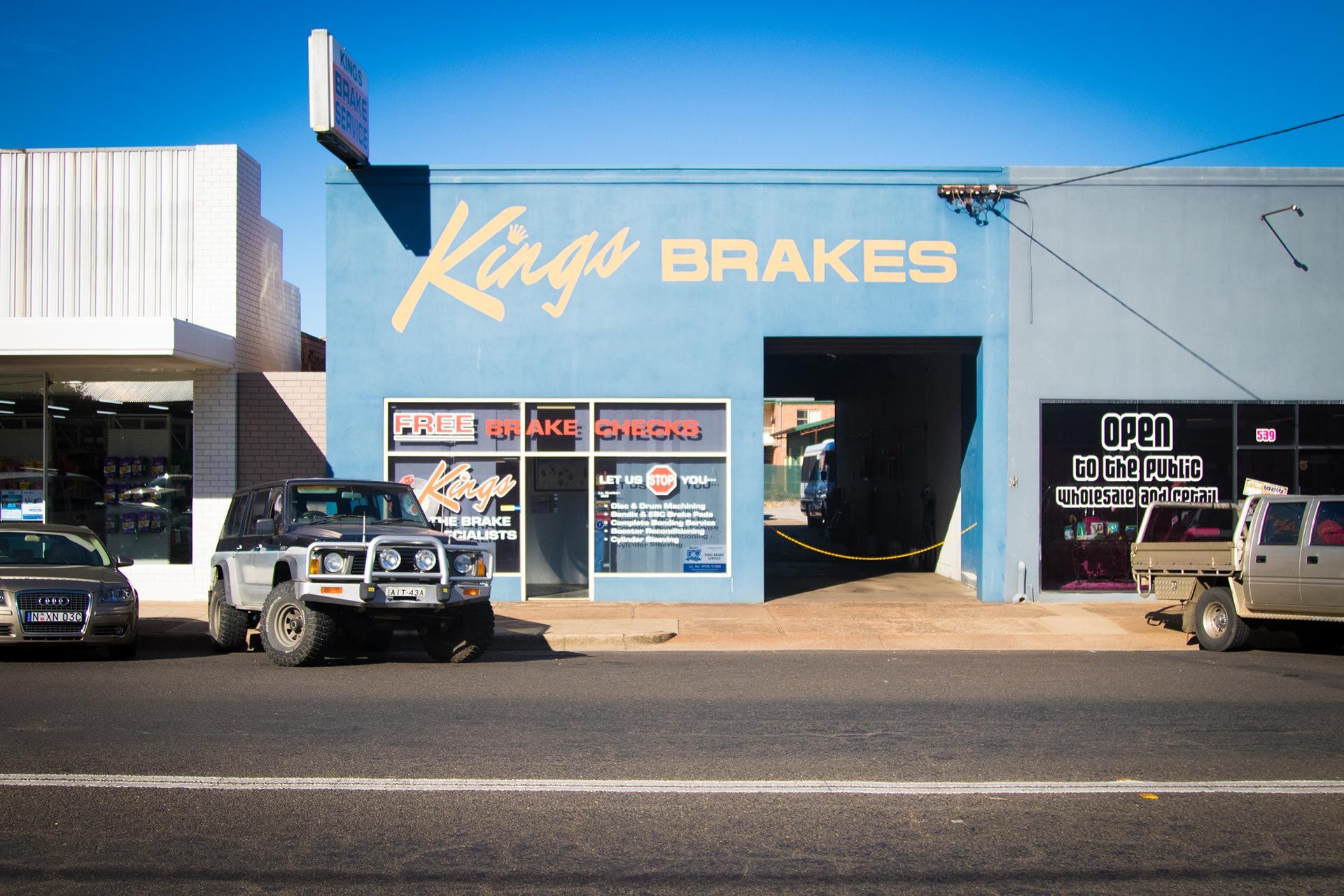 Street View of Kings Brakes Workshop — Tamworth, NSW
