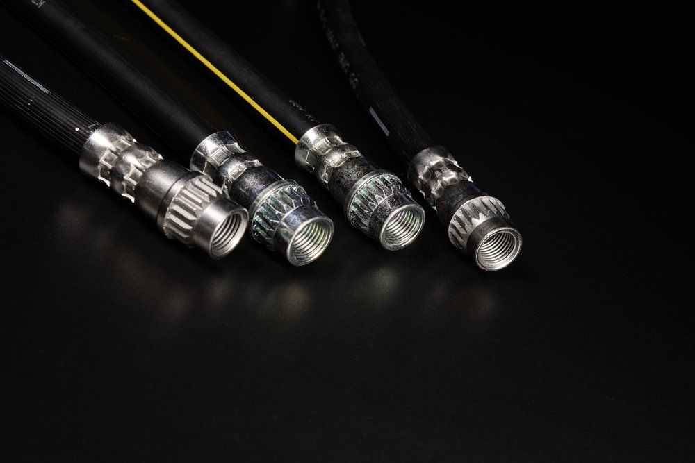 Black Brake Hoses — Brake Service Specialists, NSW