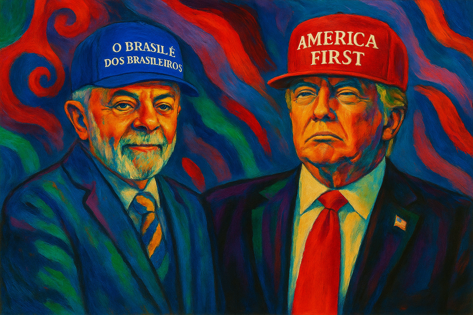 #Trump #Lula #Bolsonaro #GuerraComercial #PopulismoEconômico #AmericaFirst #Brasil #EstadosUnidos #S