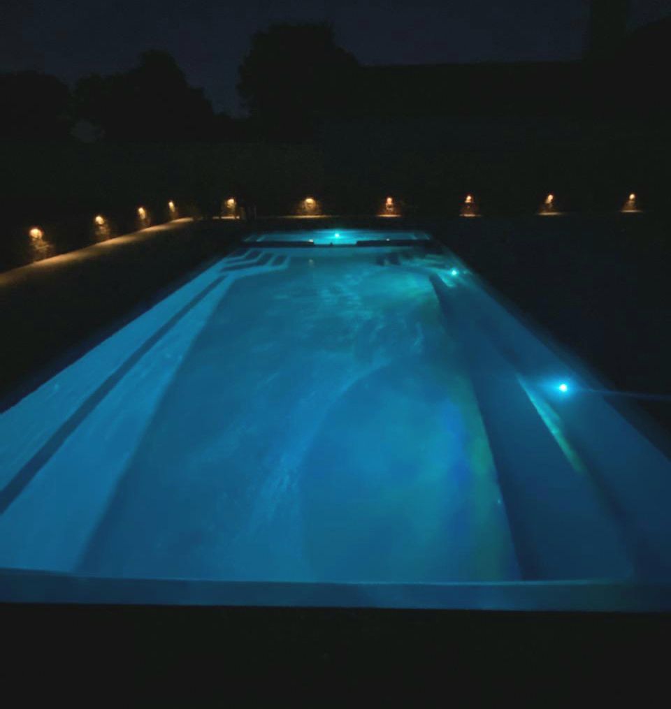 Pool At Midnight — Hillsborough, NJ — Atlantic Pool Experts Inc