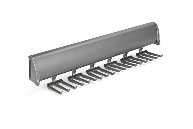Graphite Elite Tie Rack