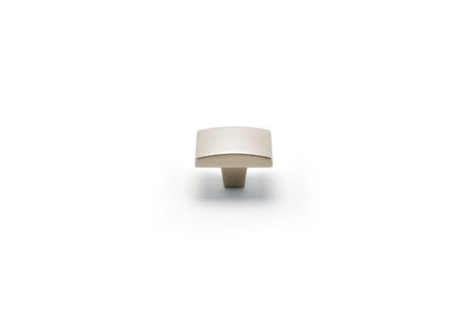 Nickel Soft Square Knob