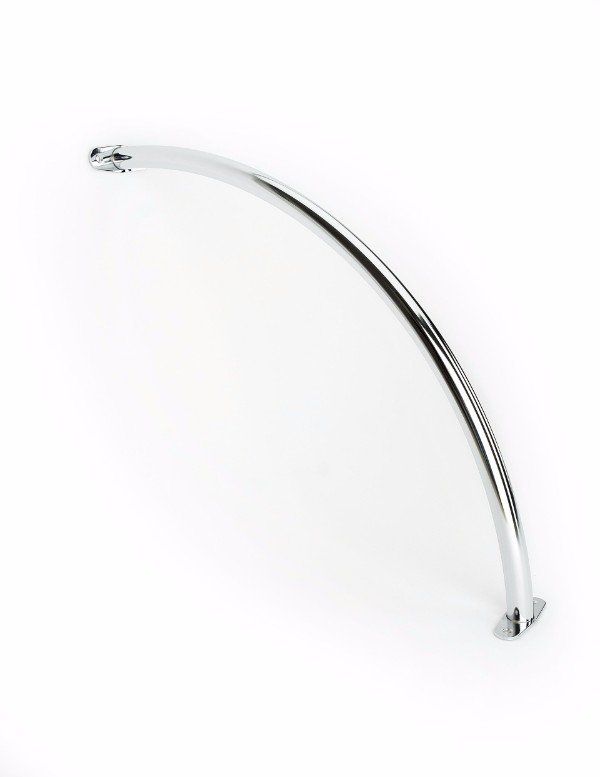 Chrome Rounder Pole