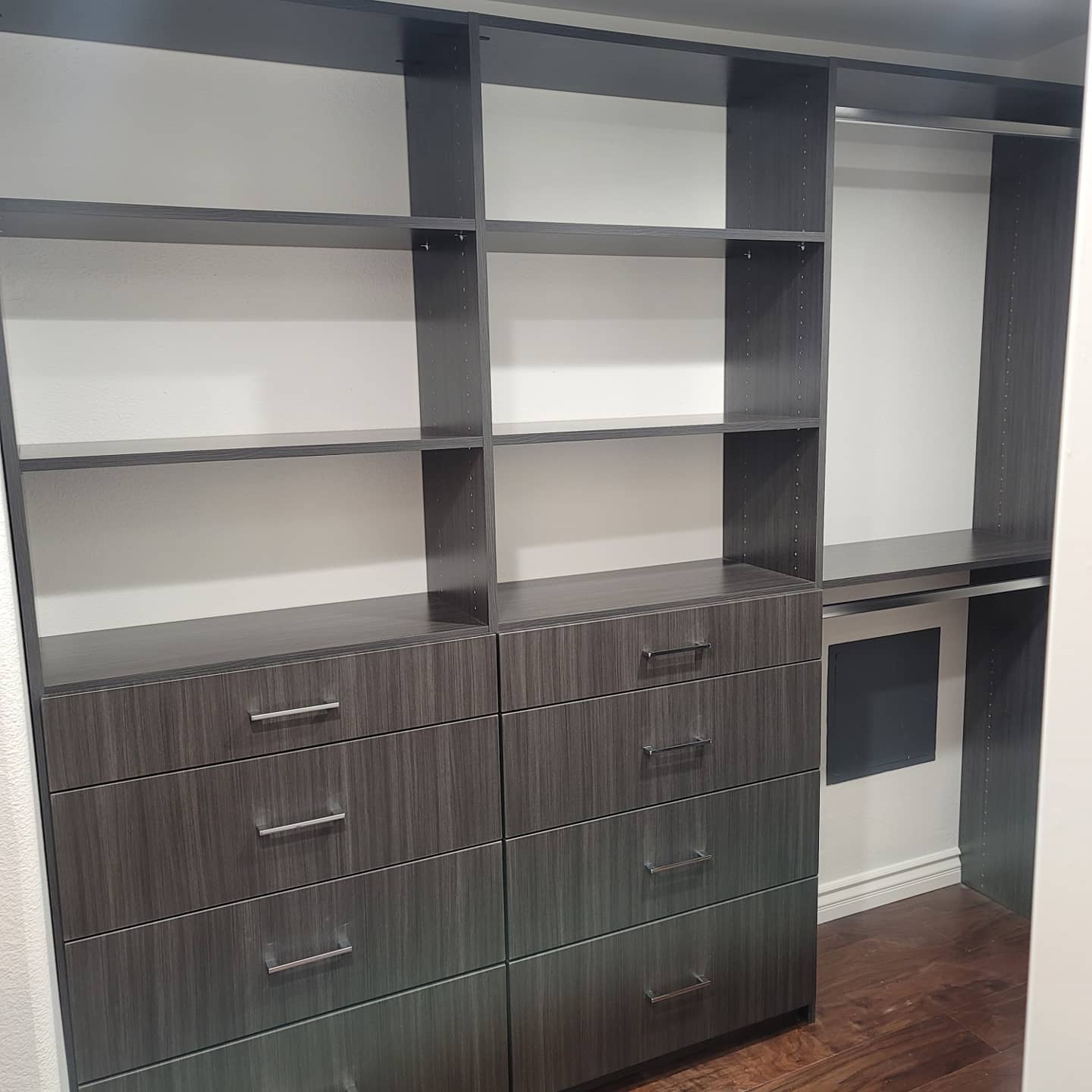 Custom Closet System Installation Project