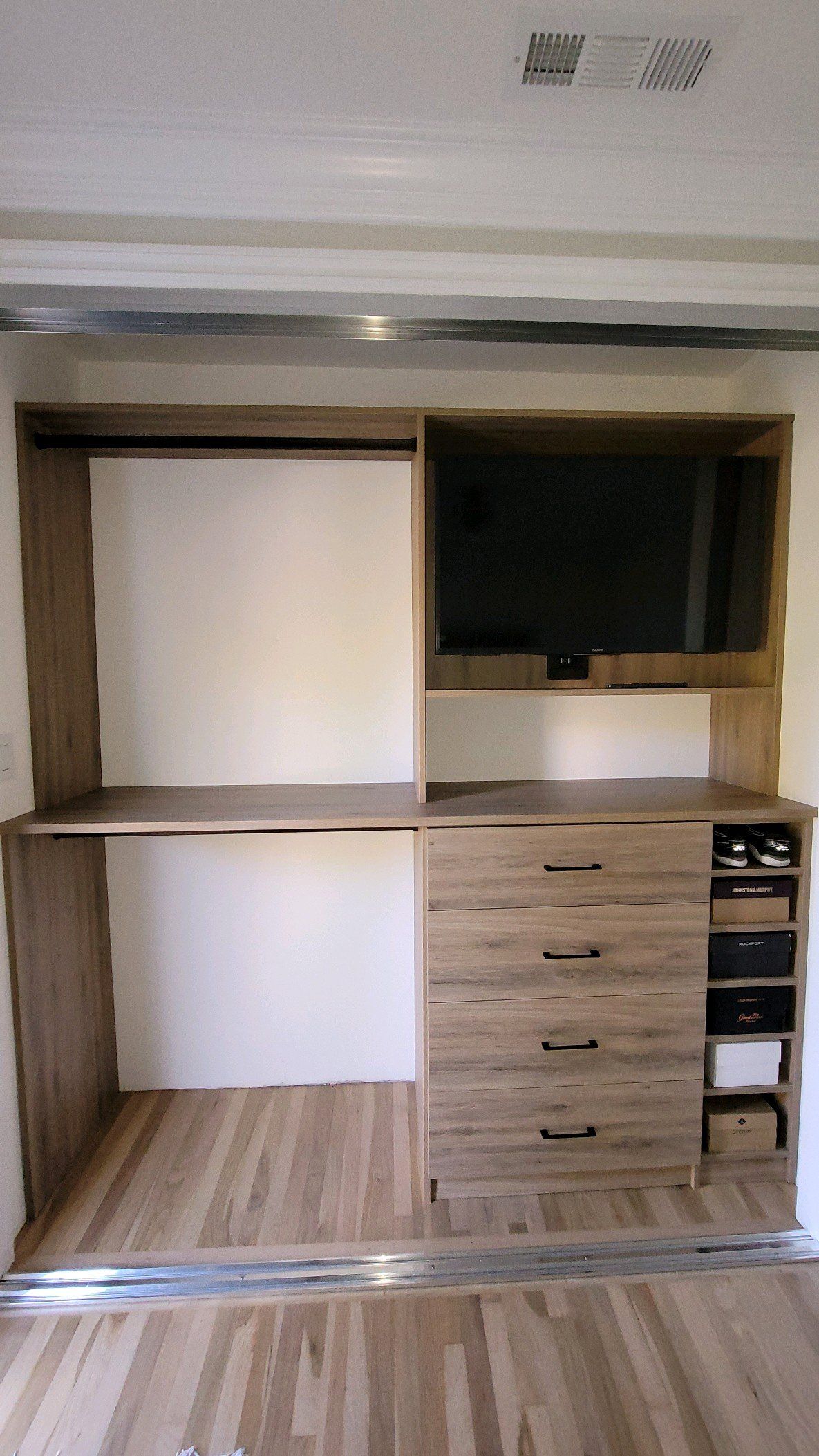 Custom Closet System Installation Project