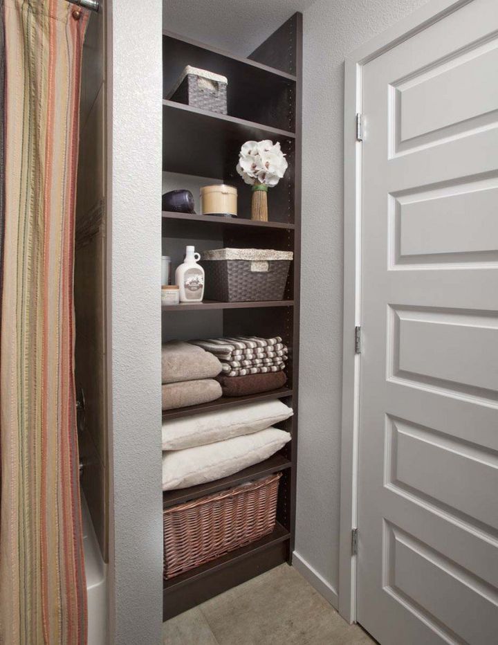 Custom Laundry Room Organizers, Ideas For Linen Closet Shelves And Cabinets
