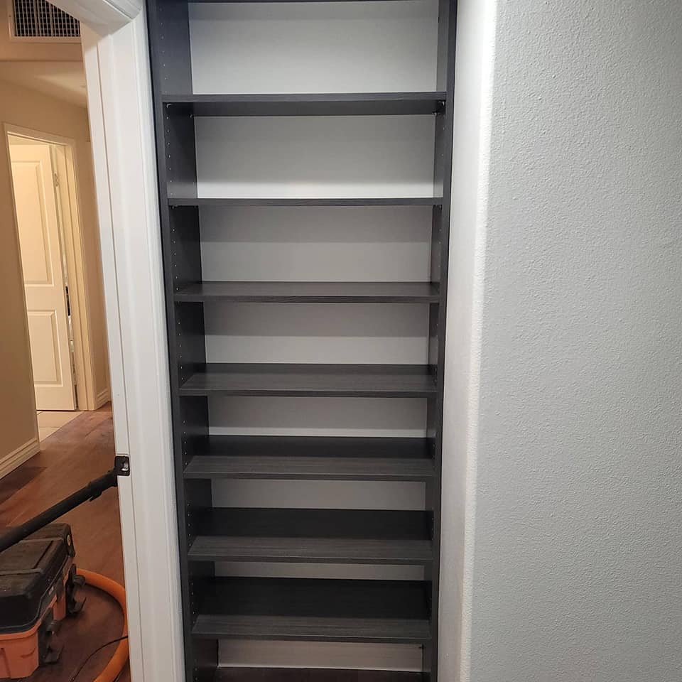 Custom Utility Closet Installation Project