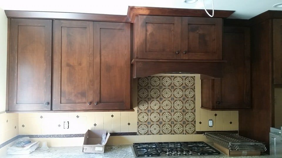 Custom Wood Kitchen Pantry Cabinets