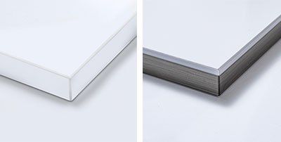 White Acrylic Custom Storage Organizer Color/Finish