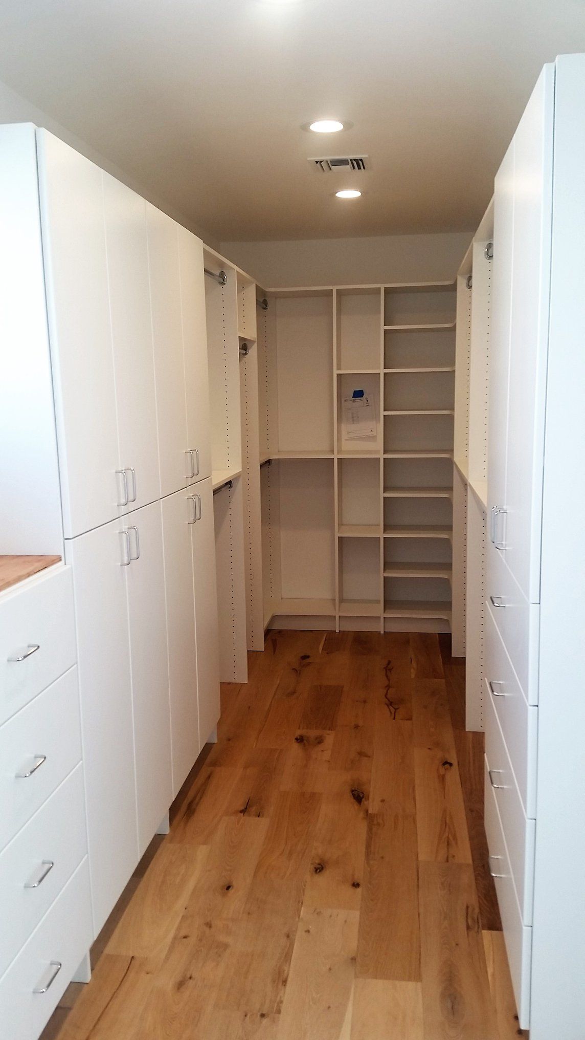 Custom Closet System Installation Project