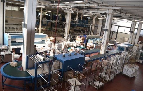 lavanderia industriale per biancheria
