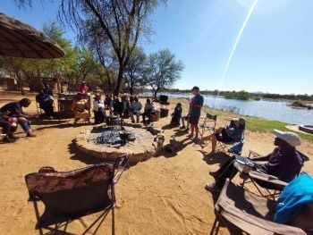 camp at Farm Prospect