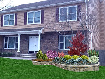 After Frontyard Landscaping — Lakewood, NJ — Howard Payne Landscaping & Design Inc.