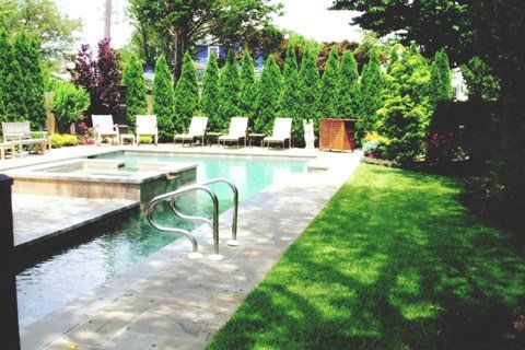 Pool Landscaping — Lakewood, NJ — Howard Payne Landscaping & Design Inc.
