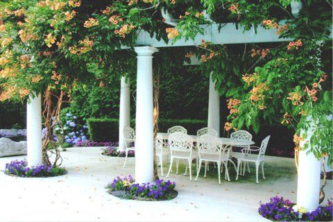 Flower Backyard Landscaping — Lakewood, NJ — Howard Payne Landscaping & Design Inc.