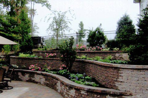 Brick Flower Bed Style — Lakewood, NJ — Howard Payne Landscaping & Design Inc.