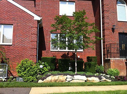 Front Lawn Flower Beds — Lakewood, NJ — Howard Payne Landscaping & Design Inc.