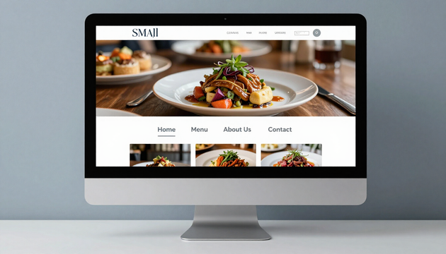 Local Restaurant full site
