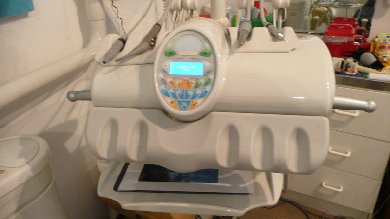 Machine used at Ken Lloyd  Denture Clinic