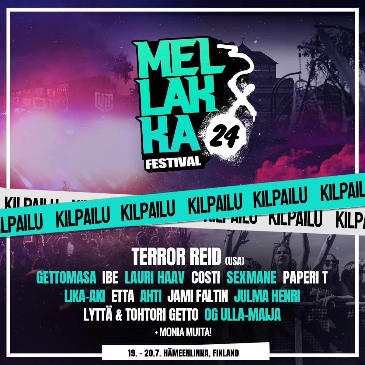 Mellakka festival poster