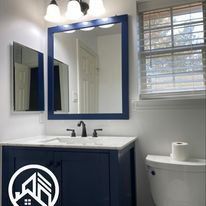 Small Bathroom With Mirror — Dallas, TX — Sosa Construction