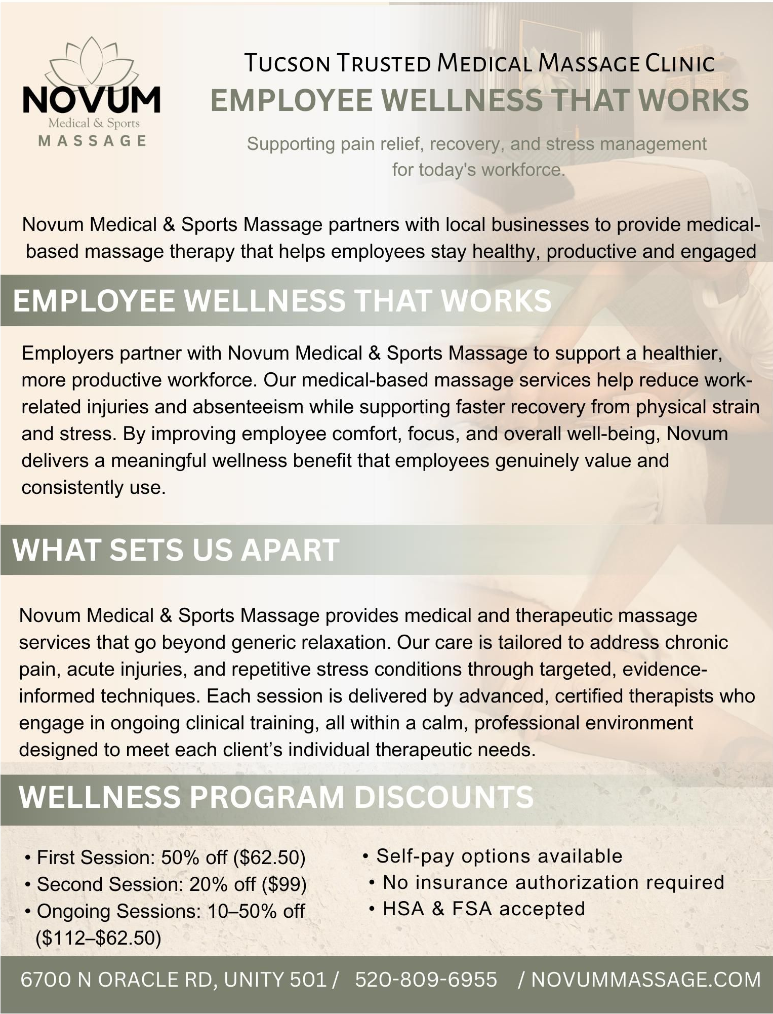 A person receiving a back massage while lying on their side on a massage table in a spa.