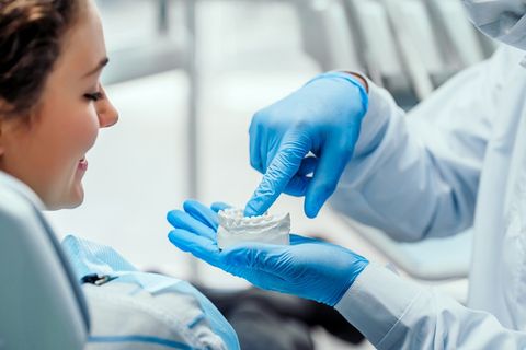 Dentist Showing Prosthodontics — Lutz, FL — Dr. William J Geyer Dr. Leslie Hernandez