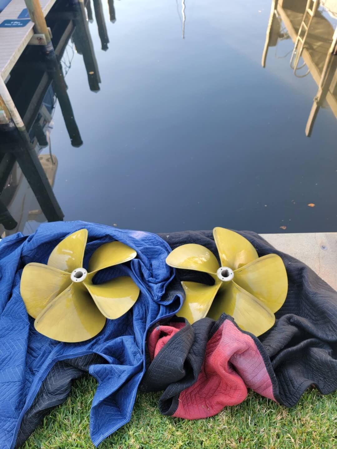 28- Propeller Repair - 52' Sunseeker Manhattan