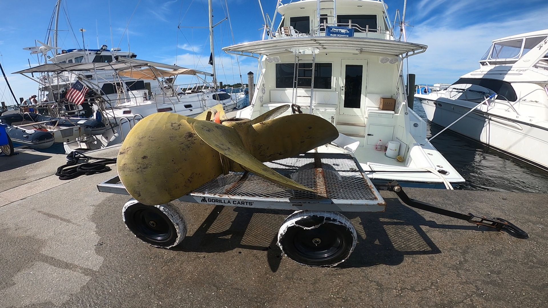 Hatteras Propeller Repair