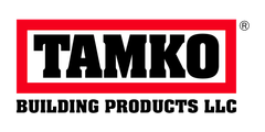 TAMKO Building Products LLC logo in red and black.