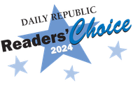 The daily republic readers ' choice logo for 2024