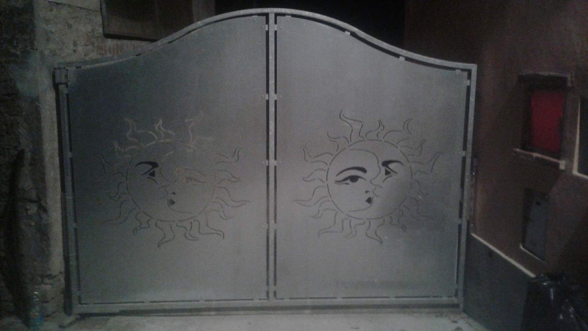 recinzione in metallo privata