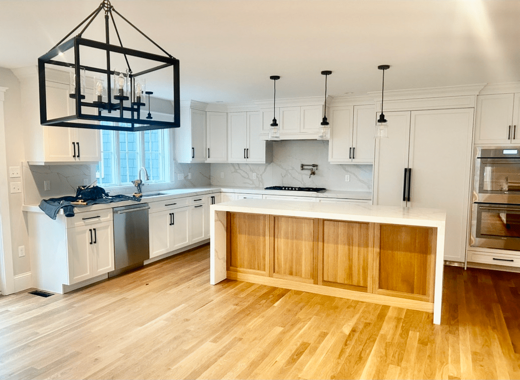 Remodeled Kitchen by licensed contractor Joseph Mackey in Newton, Massachusetts