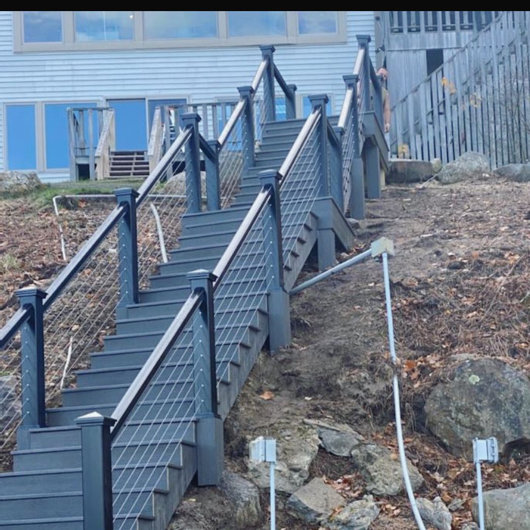 Exterior renovations on north shore of  Massachusetts by general contractor 