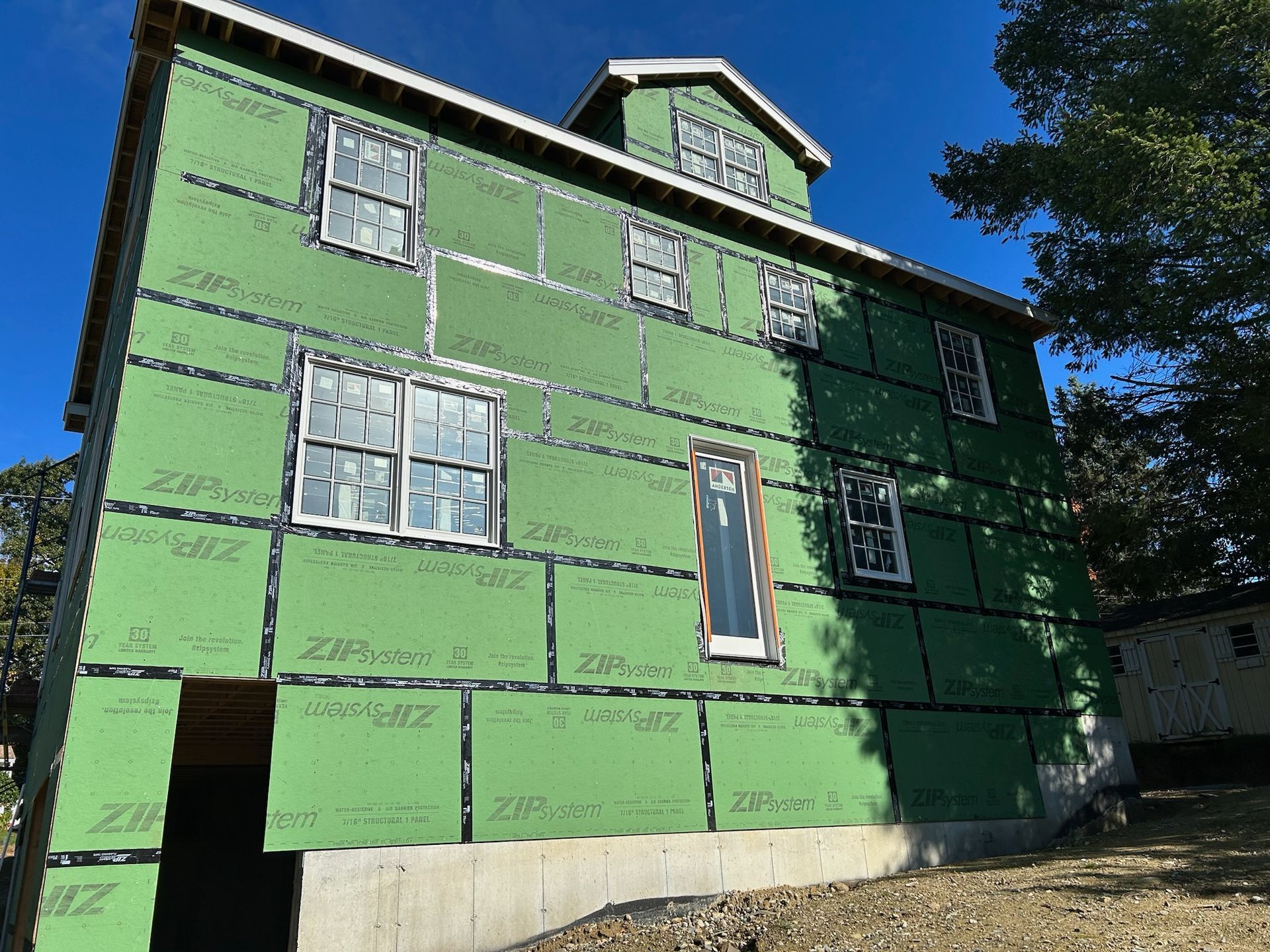 exterior house remodeling and refinishing in shrewsbury massachusetts