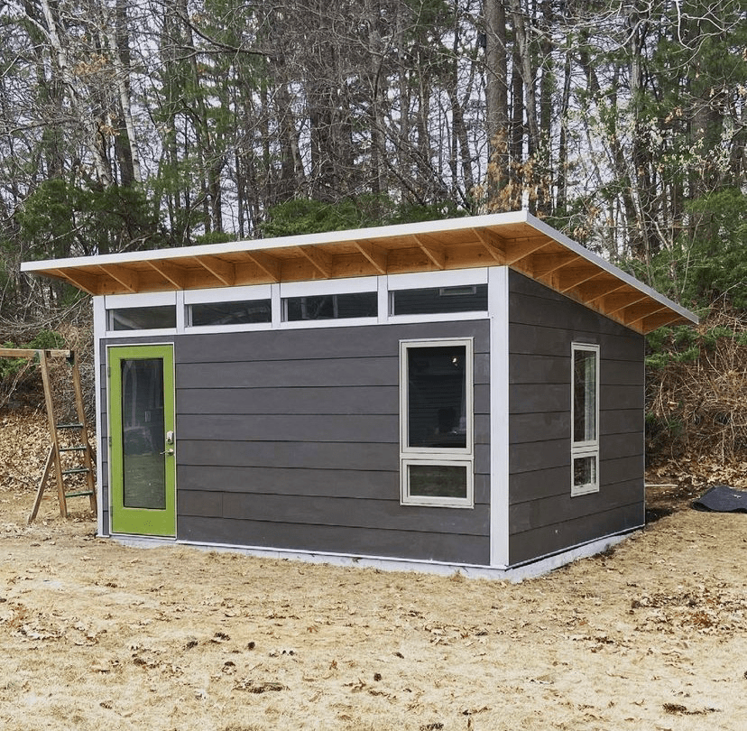 Shed built by general contractor in Northborough Massachusetts