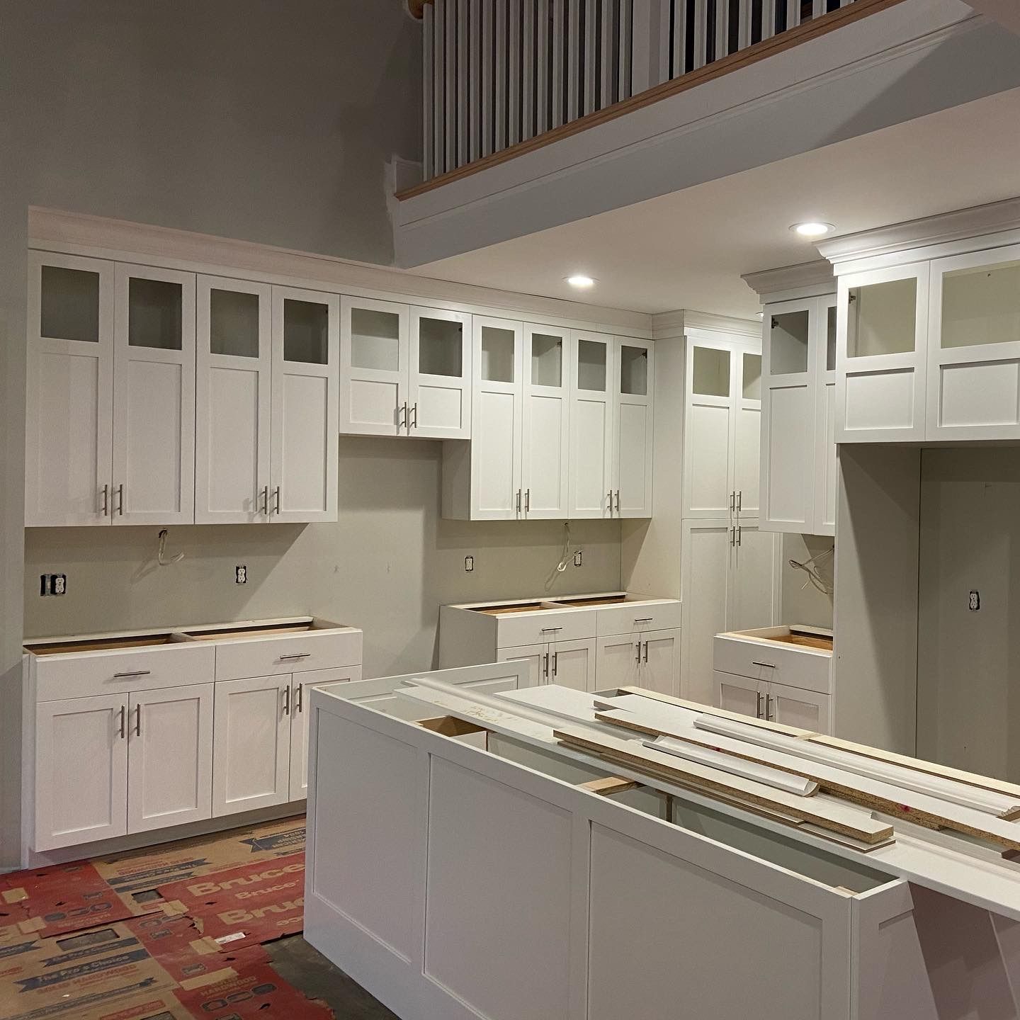 Kitchen Remodel done by general contractor custom cabinets and carpentry in framingham massachusetts