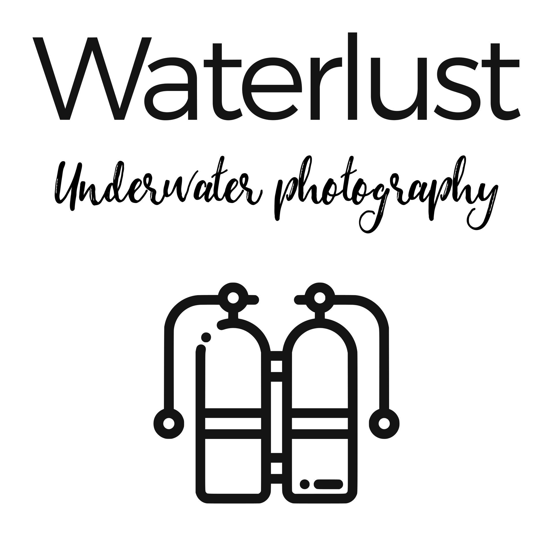 Waterlust Fiji Underwater Photography Logo