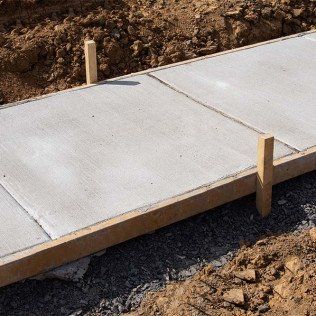 Concrete Walkway