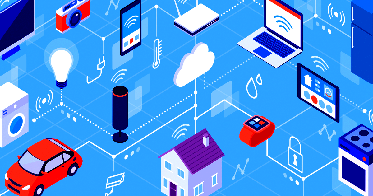 how can you control an iot-connected smart device