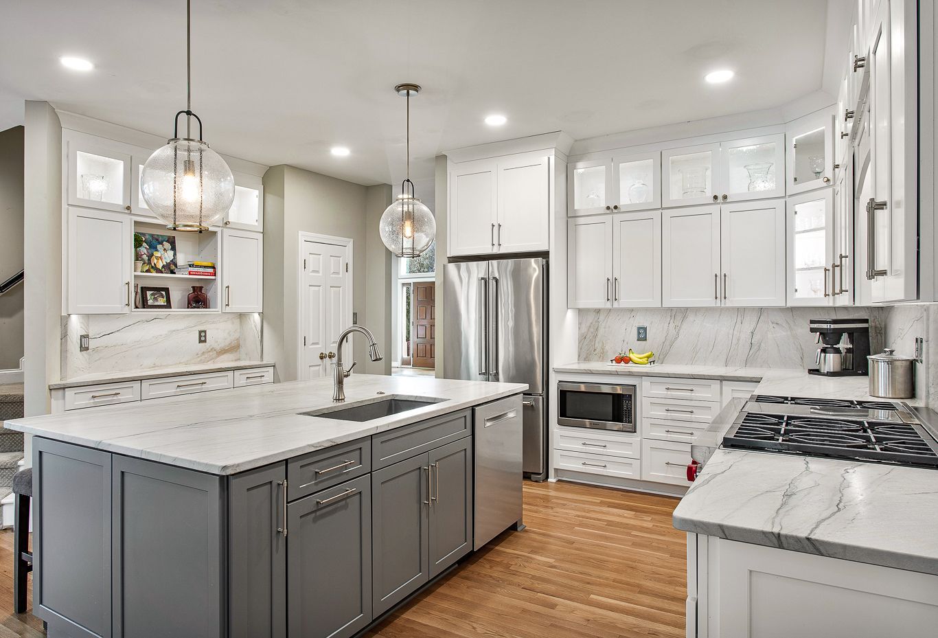 An after photo of the Castle Kitchen