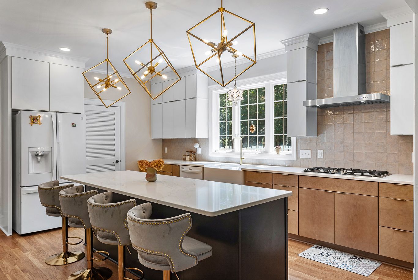 An after photo of the Gordon kitchen