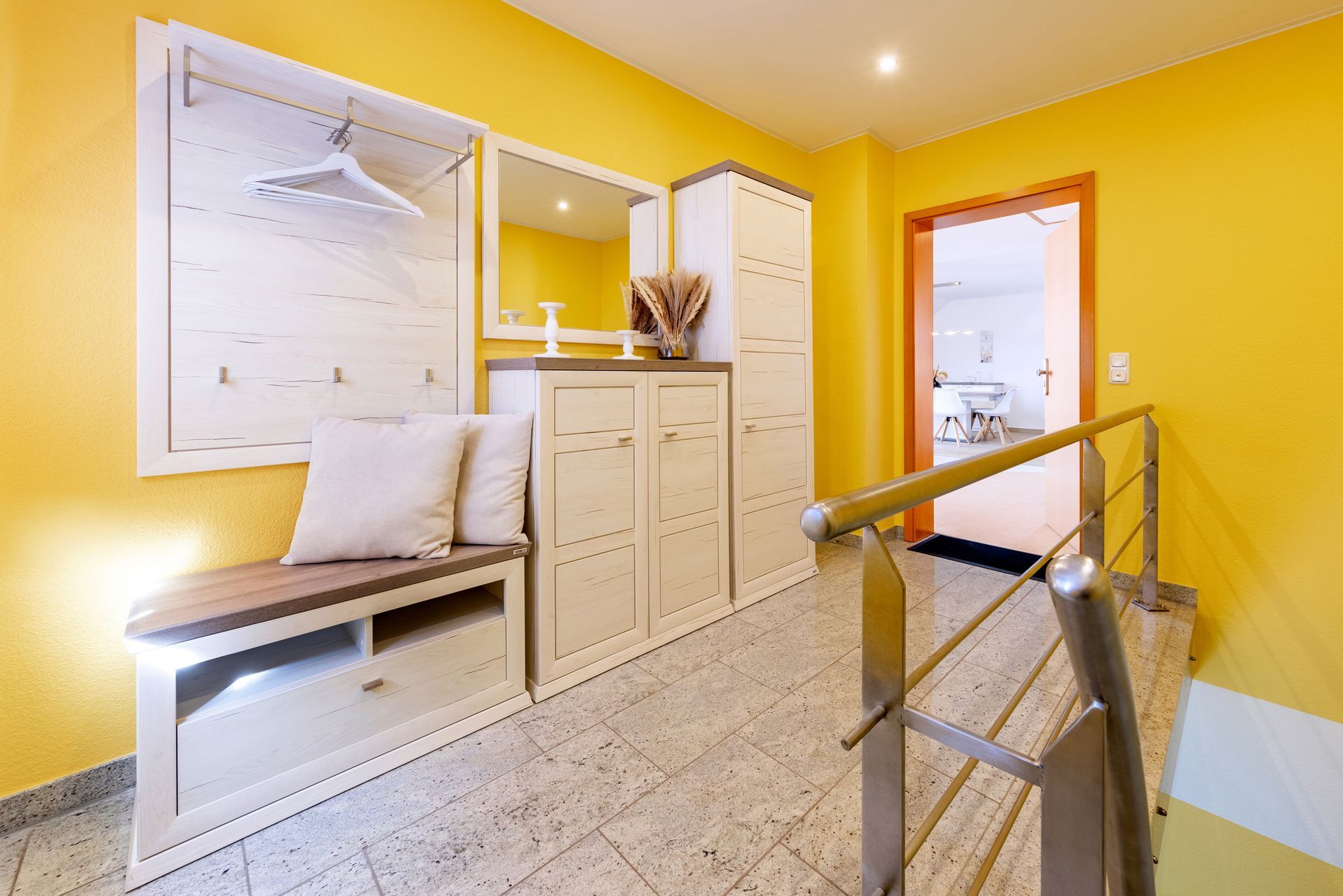 Ferienwohnung Hainleiteblick - Eingangsbereich im Flur