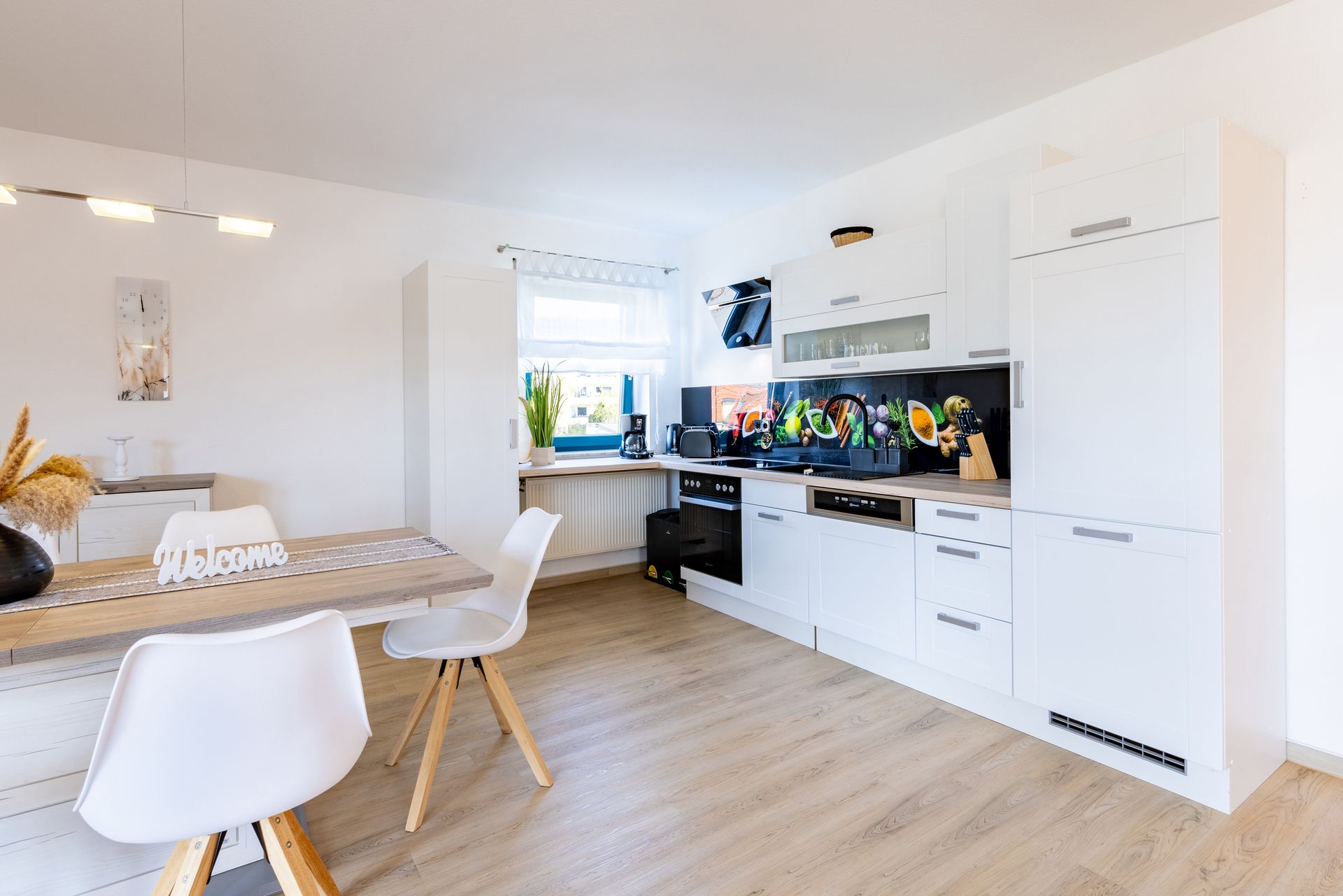 Ferienwohnung Hainleiteblick - Wohnküche