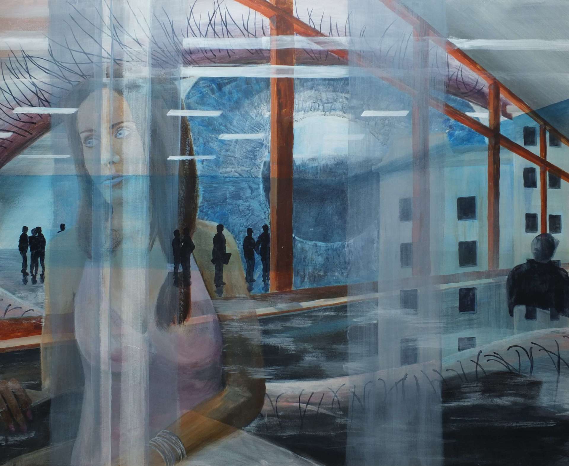 Schilderij Wim Prins