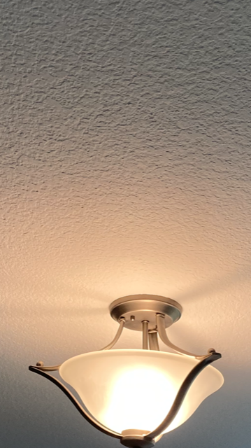 High Textured Ceiling