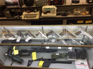Assorted firearms at Maine Pawn Shop - local pawn shops West Covina, CA / pawnbrokers West Covina, CA