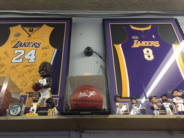 Autographed sports merchandise at Maine Pawn Shop - local pawn shops West Covina, CA / pawnbrokers West Covina, CA